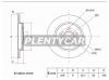 SAT ST-42431-12310 Диск тормозной RR TOYOTA PRIUS ZVW30 09-