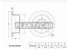 SAT ST-42431-60240 ST4243160240_диск тормозной задний/ Toyota Land Cruiser 100 4.2D 98-07