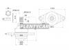 SAT ST-43330-29235 Шаровая нижняя FR TOYOTA Estima 90-99