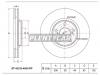 SAT ST4351248011 Диск тормозной передний TY Harrier #10/15, RX300 MCU1#, Kluger/Higlander #CU2#, Camry #CV30 (EU,16)