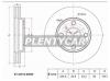 SAT ST4351252060 Диск тормозной FR TY Probox/Succed NCP5# 02-