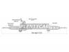 SAT ST-44200-33490 Рейка рулевая Toyota Camry ##V40 06-11 LHD
