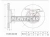 SAT ST45251SAAG00 Диск тормозной передний HO Fit/Jazz GD# L15, L13 4WD 01-07, Logo GA3