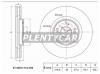 SAT ST-45251-TL0-G50 Диск тормозной передний HONDA ACCORD CU# K24 08-