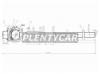 SAT ST4550339265 Рулевая тяга TOYOTA HILUX/SURF/4RUNNER/LAND CRUISER PRADO/LEXUS GX470 02-