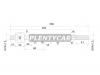 SAT ST45503B1020 Тяга рулевая TOYOTA PASSO/BB 03-