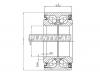 SAT ST-45BWD12 Подшипник FR ступицы HONDA CR-V RD4-7, EDIX BE#, ELEMENT с ABS