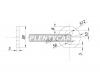SAT ST4819822020 Шайба эксцентрика RR рычага TOYOTA CELSIOR/CHASER/CRESTA/CROWN/MAJESTA/MARK2/LEXUS LS400 92-