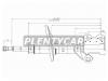 SAT ST4852012390 Стойка передняя TOYOTA COROLLA/LEVIN/SPRINTER/TRUENO 87-92 LH