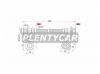 SAT ST5156065D00 Шланг тормозной RR SUZUKI ESCUDOVITARAXL-7 98-05 LH=RH