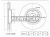 SAT ST-51712-3K160 Диск тормозной FR HYUNDAI i40 11-/IX35 10-/KIA SPORTAGE 04-