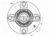 SAT ST527102D000 Ступица RR HYUNDAI ELANTRA 00-