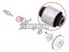 SAT ST56219AL500 Сайлентблок задней цапфы NISSAN MURANO Z51 2007-2014