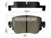 SAT ST5Q0698451B Колодки тормозные RR VAG AUDI A1 15-OCTAVIA 13-GOLF 14-PASSAT 12-