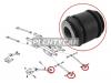 SAT ST8200839121 Сайлентблок задней цапфы RENAULT DUSTER 10-