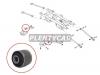 SAT ST-8200841004 Сайлентблок задней продольной тяги RENAULT DUSTER 10-