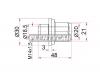 SAT ST9094201103 Гайка колесная TOYOTA LAND CRUISER 100/200/LEXUS LX470/LX570 SEQUOIA/TUNDRA 99-