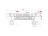 SAT ST9094702447 Шланг тормозной FR TOYOTA 4-RUNNER TRUCK/HILUX 83-01 LH=RH