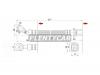 SAT ST9094702614 Шланг тормозной RR TOYOTA LAND CRUISER/PRADO 90-98 №2 RH диск.тормоза