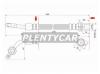 SAT ST9094702615 Шланг тормозной RR TOYOTA LAND CRUISER/PRADO 90-99 №2 LH диск.тормоза