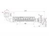 SAT ST9094702G16 Шланг тормозной RR TOYOTA 4RUNNER/FJ CRUISER/ LAND CRUISER PRADO/LEXUS GX460 08- LH