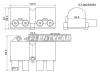 SAT ST96253555 Катушка зажигания CHEVROLET AVEO 06-CAPTIVA 06-CRUZELACETTI T18 05-DAEWOO MATIZ 05- LANOS 97-L