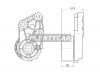 SAT ST96350550 Натяжитель ремня ГРМ CHEVROLET CRUZEAVEOLACETTILANOSDAEWOO NEXIA 1,41,6