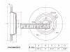 SAT ST-A1644230512 Диск тормозной FR MERCEDES W164/W251/V251