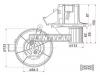 SAT STA2048200008 Мотор отопителя салона MERCEDES C-CLASS W204 07-/E-CLASS W212 09-