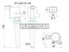 SAT STAJ0918100 Катушка свечи Mazda AJ Tribute 3.0 EPFW 00-, MPV LWFW 3.0 02- (6)
