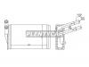 SAT STAU223950 Радиатор отопителя салона AUDI 80 86-96/A4/S4 94-/SKODA SUPERB 02-/ VW PASSAT 96-/ PASSAT 00-(трубча