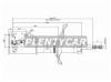 SAT STB25D34700 Стойка передняя MAZDA PREMACY/FAMILIA/323 98-05 RH