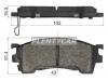 SAT ST-BLYM-33-23Z Колодки тормозные FR MAZDA FAMILIA 98-