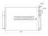 SAT STCH063940 Радиатор кондиционера Chevrolet Captiva 06-15 / Daewoo Winstorm 06-10 / Opel Antara 06-15