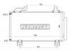 SAT STHD293940 Радиатор кондиционера HONDA ACCORD 08-
