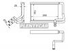 SAT ST-HN80-395-0 Радиатор отопителя салона HYUNDAI H-1/STAREX 07-