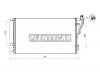 SAT ST-HY22-394-0 Радиатор кондиционера HYUNDAI SONATA 10-/GRANDEUR / AZERA 11-/ KIA CADENZA 09-/ OPTIMA 12-