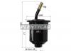 SAT STMR239580 Фильтр топливный MITSUBISHI PAJERO SPORT 6G72 98-09