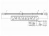 SAT STMR407251 Шланг тормозной RR MMC PAJERO/MONTERO 00- LH=RH