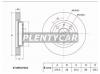 SAT STMR527825 Диск тормозной FR MITSUBISHI LANCER CS## 00-