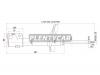 SAT STMR554614 Стойка передняя MMC PAJERO/MONTERO IO/JR/PININ 98-07 LH=RH