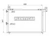 SAT STMZ103940 Радиатор кондиционера MAZDA BT50 06-