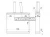 SAT ST-MZ50-395-0 Радиатор отопителя салона MAZDA DEMIO DW# 96-02