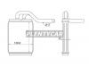 SAT STMZ973950 Радиатор отопителя салона MAZDA TITAN WG### WE### 88-91