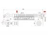SAT STS08343810 Шланг тормозной FR MAZDA BONGO/E2000/E2200 2.0/2.2D 2WD 84- LH=RH L=320