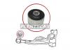 SAT STSBHTY20019 Сайлентблок задней балки TOYOTA RAV4 00-05