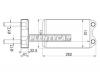 SAT STTY263950 Радиатор отопителя TOYOTA STTY263950