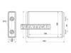 SAT ST-TY73-395-0 Радиатор отопителя салона TOYOTA HIACE REGIUS/TOURING 99-02
