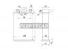 SAT STTY883950 Радиатор отопителя салона TOYOTA LAND CRUISER 80 90-98HONDA ODISSEY RA1 95-99
