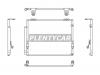 SAT ST-TYU5-394-0 Радиатор кондиционера TOYOTA SEQUOIA UCK6#/TUNDRA ##K5#  07-